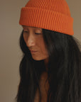 adult BEANIE orange