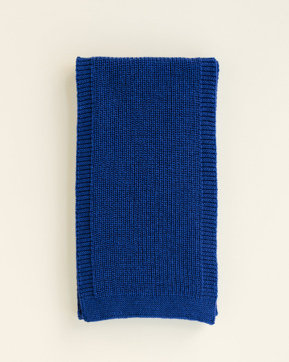 scarf gustave cobalt blue