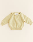 sweater georgette light yellow