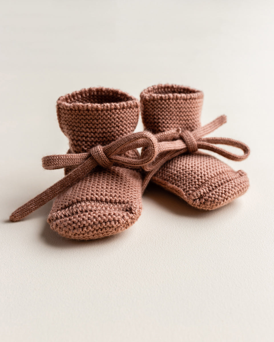 Booties terracotta