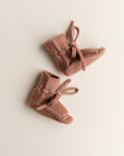 Booties terracotta