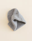 BEANIE newborn grey melange