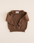 sweater georgette mocha