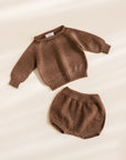 sweater georgette mocha